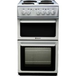 Hotpoint HW170EWS Electric Twin Cavity Cooker in White